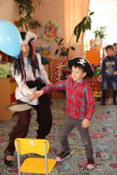 Пиратка в детском саду
